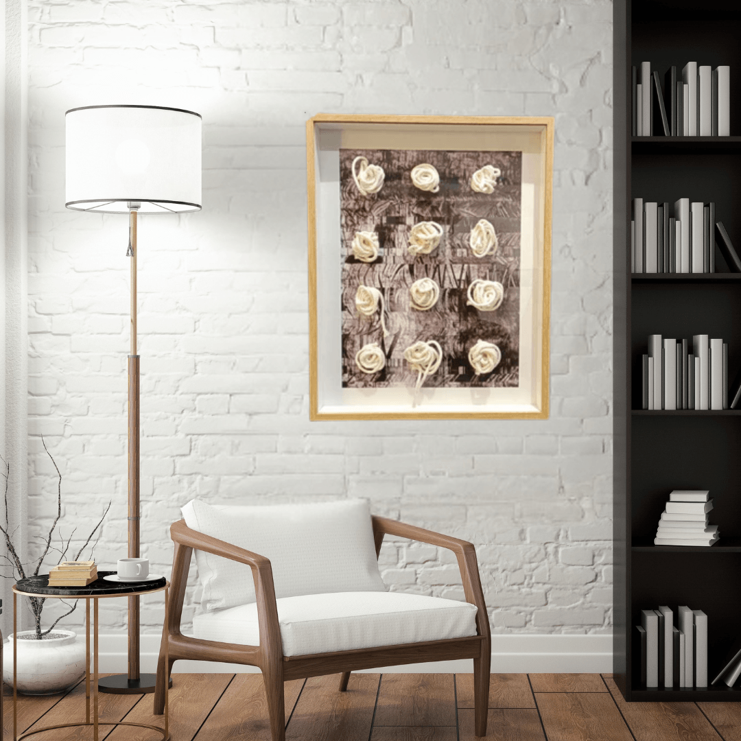 Artistic Wooden Frame Wall Painting Style 16